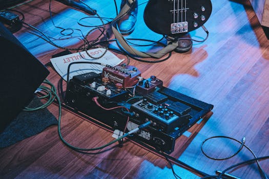 Maximalizujte svůj kytarový zvuk: Průvodce efekty a jejich použitím