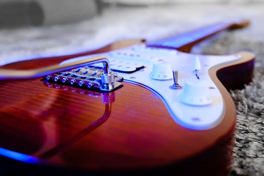 Elektrická kytara: Jaký materiál nejvíce ovlivňuje její zvuk?